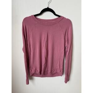 Athleta Mindset Pink Pullover Women Size Small